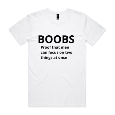 Boobs - Mens Staple T shirt Thumbnail