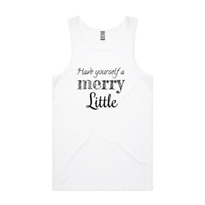 Mens little Christmas TEE - Mens Lowdown Singlet Thumbnail