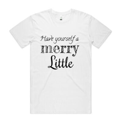 Mens little Christmas TEE - Mens Staple Organic Tee Thumbnail